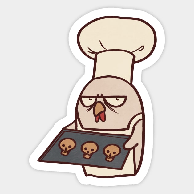 Baking Cookies Sticker by ThumboArtBumbo